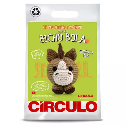 KIT CIRCULO AMIG BICHO BOLA2 1 CAVALO