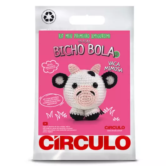 KIT CIRCULO AMIG BICHO BOLA2 5 VACA