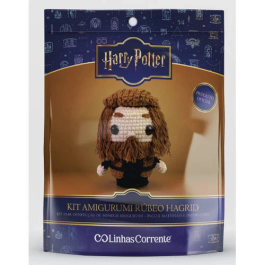 KIT CORRENTE AMIGURUMI H.P.HAGRID