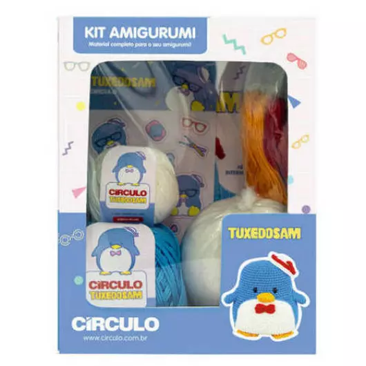 KIT CIRCULO AMIGURUMI HELLO KIT 6 FRIEND