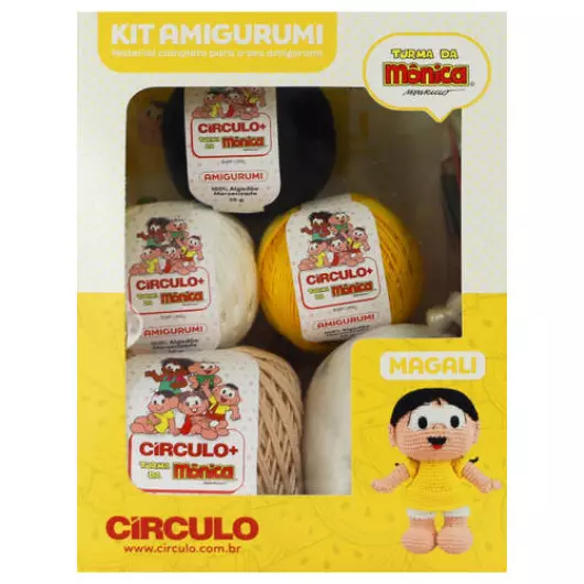 KIT CIRCULO AMIGURUMI T.M.3 MAGALI