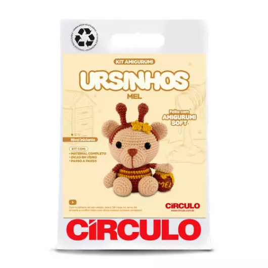 KIT CIRCULO AMIG URSINHO SOFT 2 FLORZINH