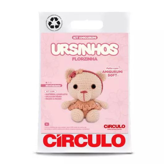 KIT CIRCULO AMIG URSINHO SOFT 4 MEL