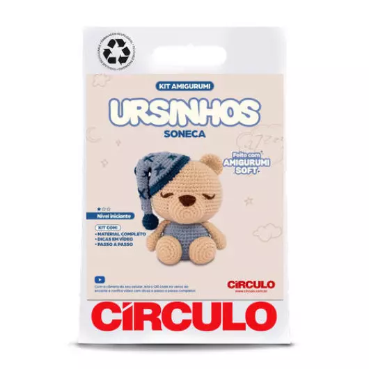 KIT CIRCULO AMIG URSINHO SOFT 5 SONECA
