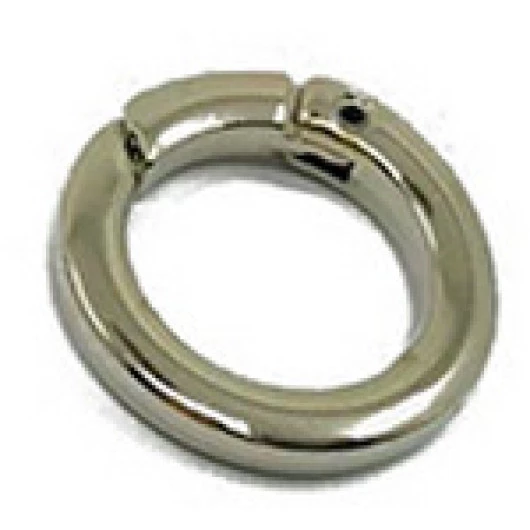 Mosquetao Oniric Argola 40 Ni/Ov C/2 Cor Niquelado