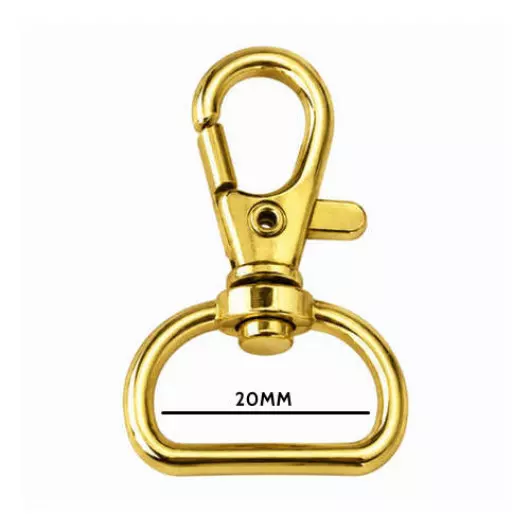 MOSQUETAO IMP CENTRAL 4,0X2,5CM C/10