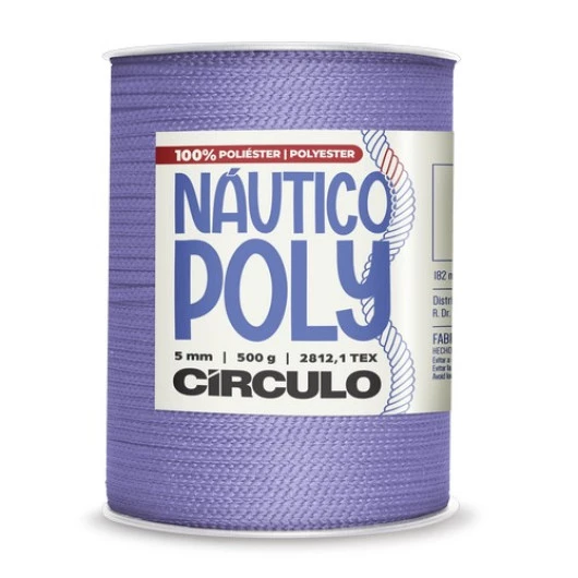 Fio Circulo Nautico Poly 5Mm 500G C/182M Cor 6750 - Aroma De Rosas