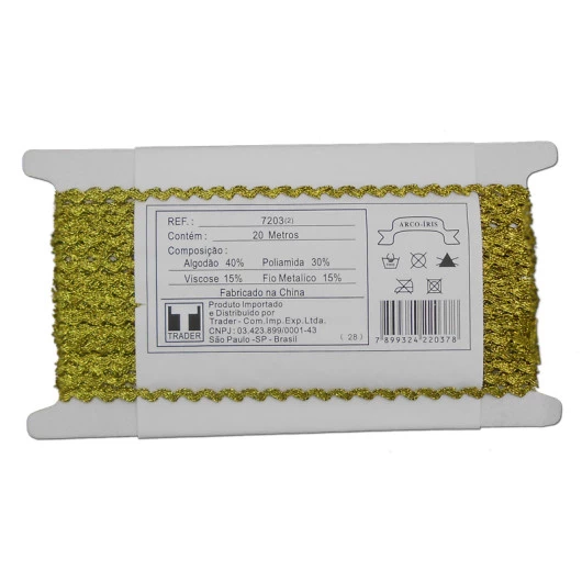 PASSAMANARIA IMP TRADER 7203 0,6CM C/20M