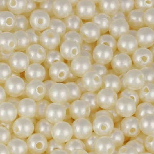 Contas Perola Luli 12Mm 500G Cor Perola