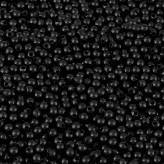 Contas Perola Luli  4Mm 500G Cor Preto
