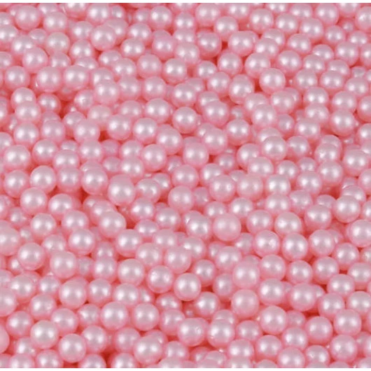 Contas Perola Luli  5Mm 500G Cor Rosa Bebe