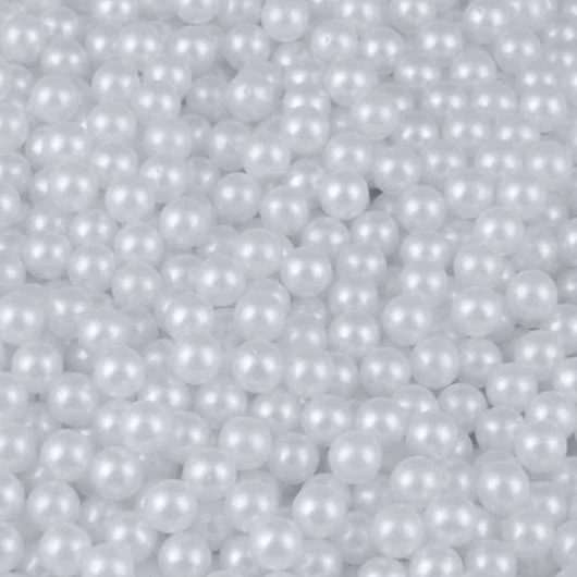 Contas Perola Luli  6Mm 500G Cor Branco