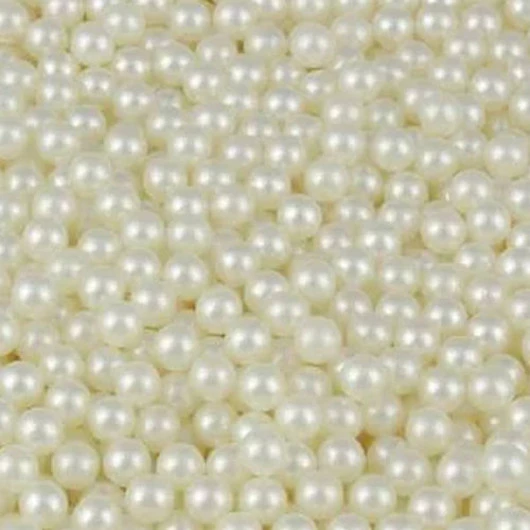 Contas Perola Luli  6Mm 500G Cor Perola