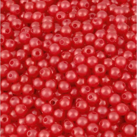 CONTAS PEROLA LULI  6MM 500G