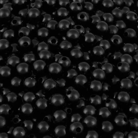 Contas Perola Luli  8Mm 500G Cor Preto