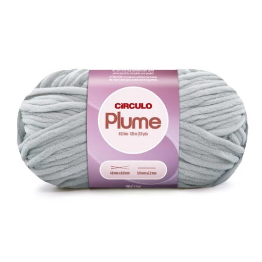 Fio Circulo Plume 100G Cor 8088 - Polar