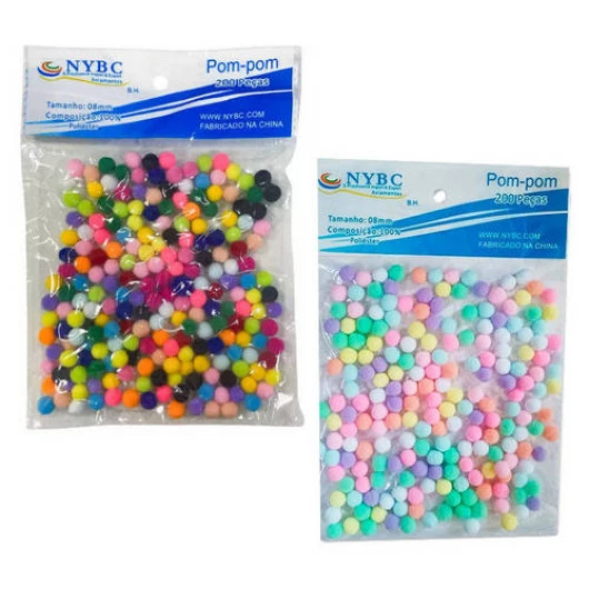 POMPOM IMP NYBC 08MM C/200