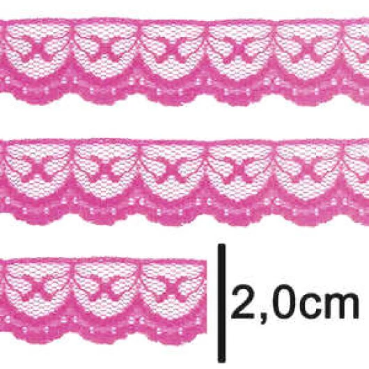 Renda Imp. Nybc R002 2,0Cm C/50M Cor 312 Pink