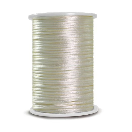 Cordao Circulo Rabo Rato Liso 2,5 50M Cor 126 - Creme