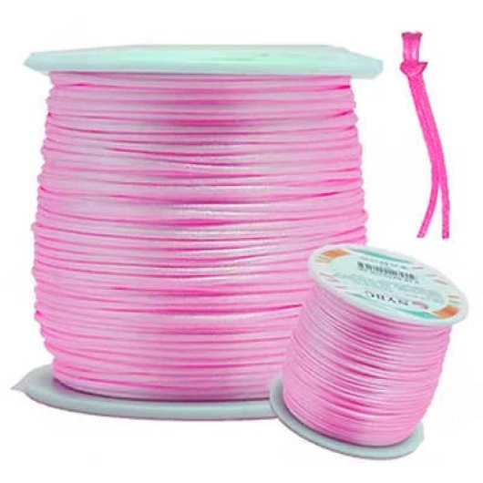 Cordao Imp Nybc Rabo Rato 1Mm C/100M Cor 133 Rosa
