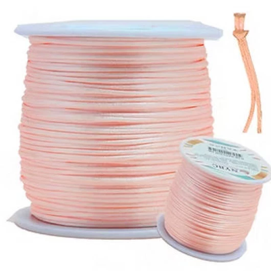 Cordao Imp Nybc Rabo Rato 1Mm C/100M Cor 147 Salmao