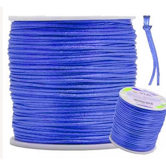Cordao Imp Nybc Rabo Rato 1Mm C/100M Cor 207 Azul Royal