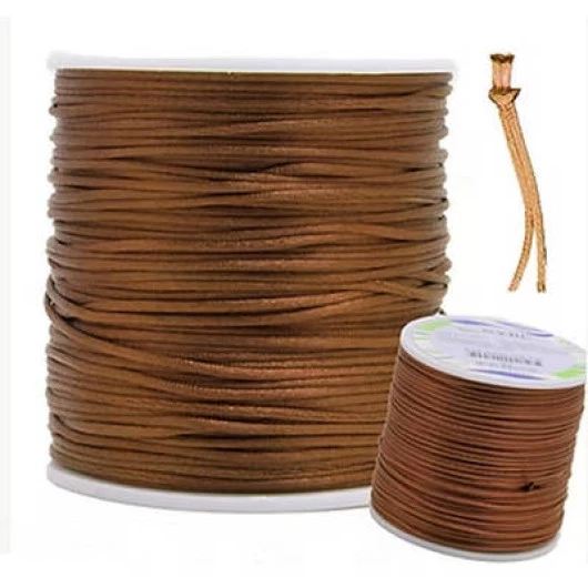 Cordao Imp Nybc Rabo Rato 1Mm C/100M Cor 290 Havana