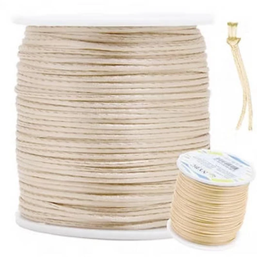 Cordao Imp Nybc Rabo Rato 1Mm C/100M Cor 297 Bege Areia
