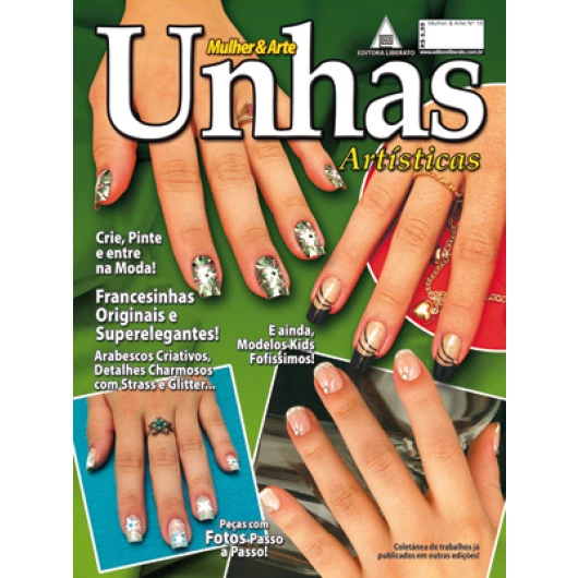 REVISTA LIBERATO MA16 MULHER ARTE UNHAS