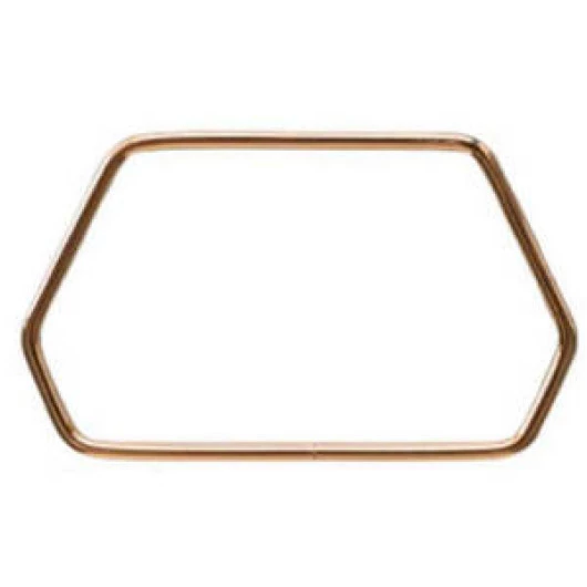 Alca Roma Ro153704 Bolsa 11X6X0,4Cm Cor Dourado