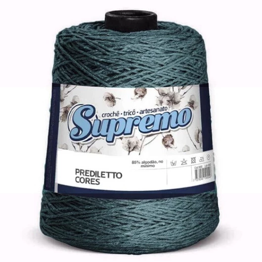 Barbante Supremo Prediletto Cor 6 C/627M Cor 7 Verde Soldado