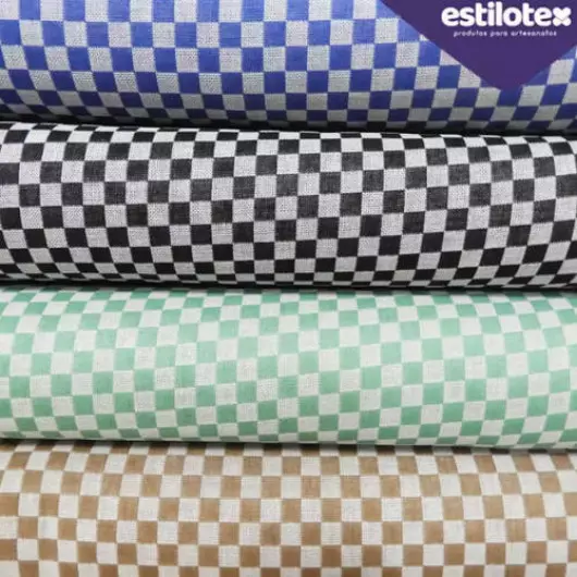 TECIDO ESTILOTEX XADREZ 4300 1,40X10M