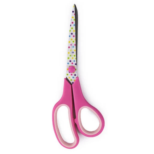 TESOURA CIRCULO COMFORT 8,5  EST80 ROSA