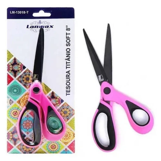 TESOURA LANMAX TITANIO 8P LM-13018-T