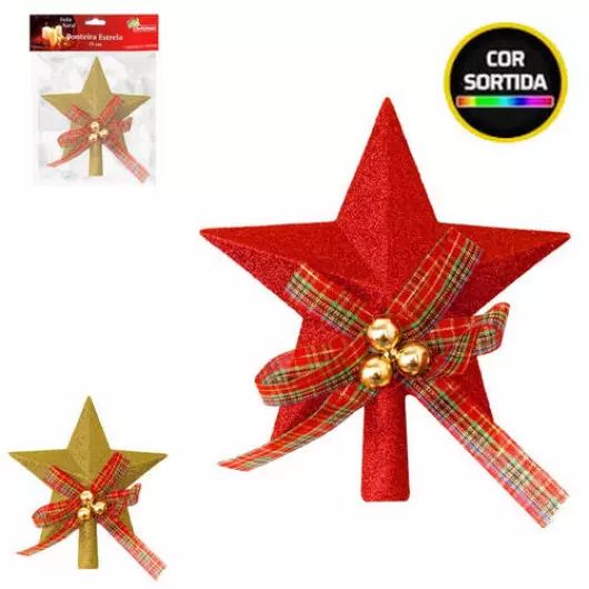 PONTEIRA ART ESTRELA DECOR.15CM Z5122