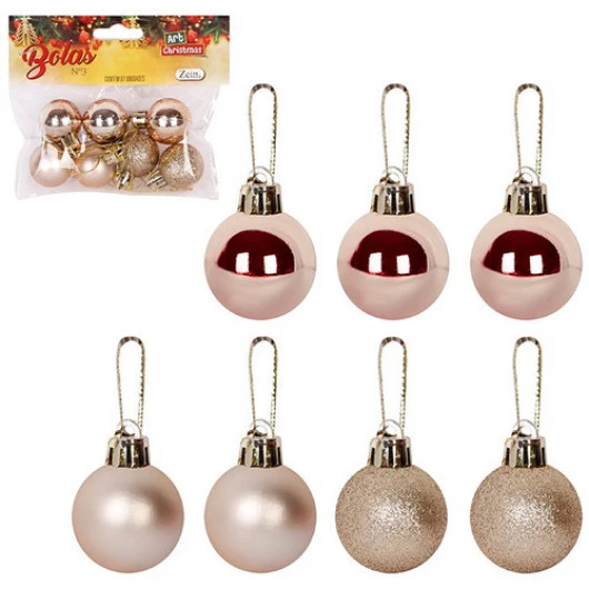 Bola Art Sc 3Cm Lisa Zc2142 C/7 Cor Champagne