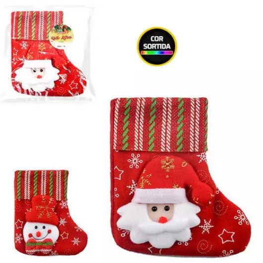 ENF.ART BOTA DECOR NOEL/NEVE 18CM ZC297