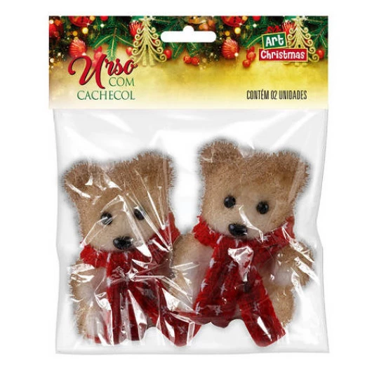 ENF.ART URSO CACHECOL 9CM  ZC868 C/2