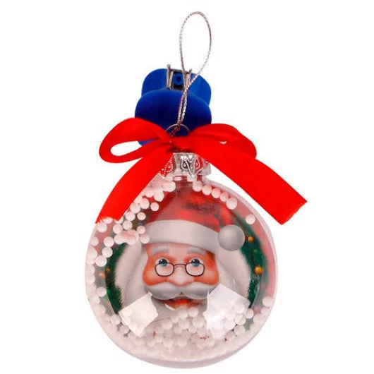 BOLA ART TRANSP DECOR 9X8CM ZCN0797