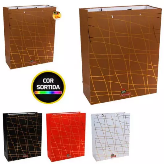 SACOLA ART NATAL 26X32X10 RISCO ZCN1520