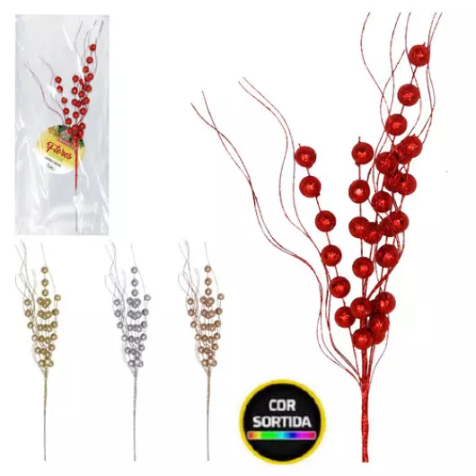 ENF.ART GALHO GLITTER BOLIN 31CM ZCN2103