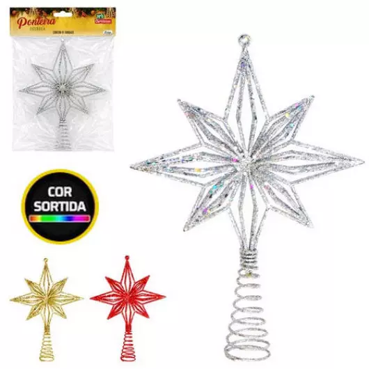 PONTEIRA ART FLOR ESTRELAR 23CM ZCN2431