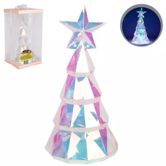 ARVORE ART NATAL 100LED 38X19CM ZCN2880