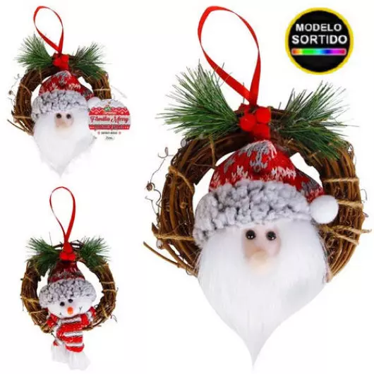 GUIRLANDA ART NOEL/NEVE 15CM ZCN2980V