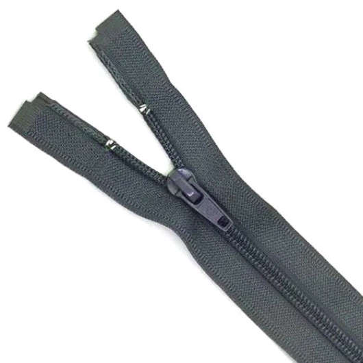 Ziper Circulo Nylon Destacavel 60Cm C/10 Cor 579 Cinzelado