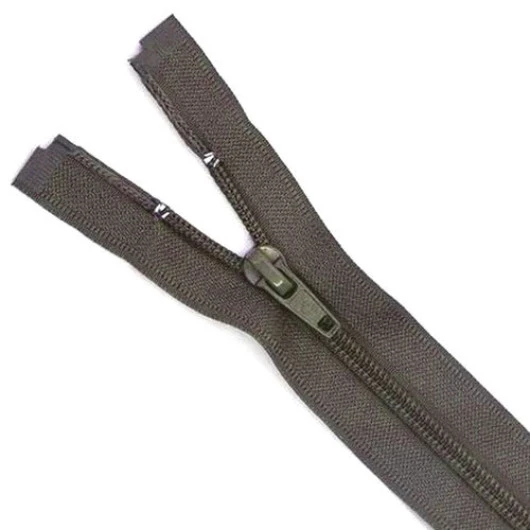 Ziper Circulo Nylon Destacavel 70Cm C/10 Cor 275 Aluminio