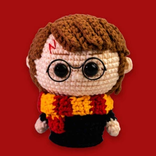 KIT CORRENTE AMIGURUMI HARRY POTTER