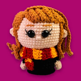 KIT CORRENTE AMIGURUMI H.P.HERMIONE