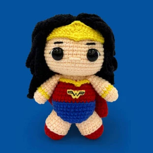 KIT CORRENTE AMIGURUMI DC M MARAVILHA