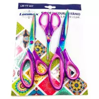 KIT TESOURA TITANIO LANMAX LM-TT C/3